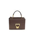 Coccinelle Brown Calf Leather Bos Taurus Handbag