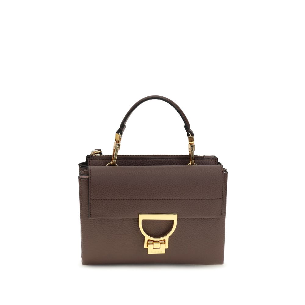 Coccinelle Brown Calf Leather Bos Taurus Handbag