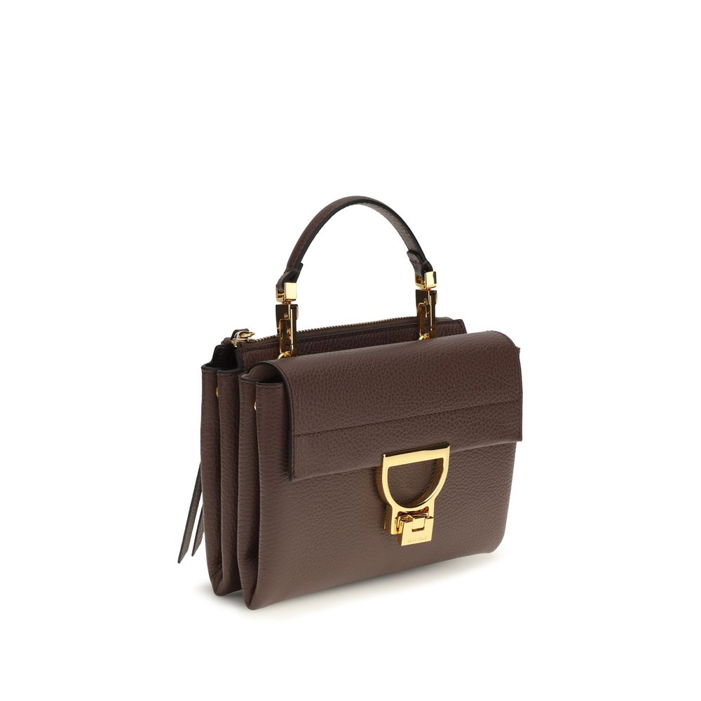 Coccinelle Brown Calf Leather Bos Taurus Handbag