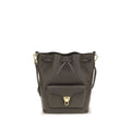 Coccinelle Brown Calf Leather Bos Taurus Backet Bag