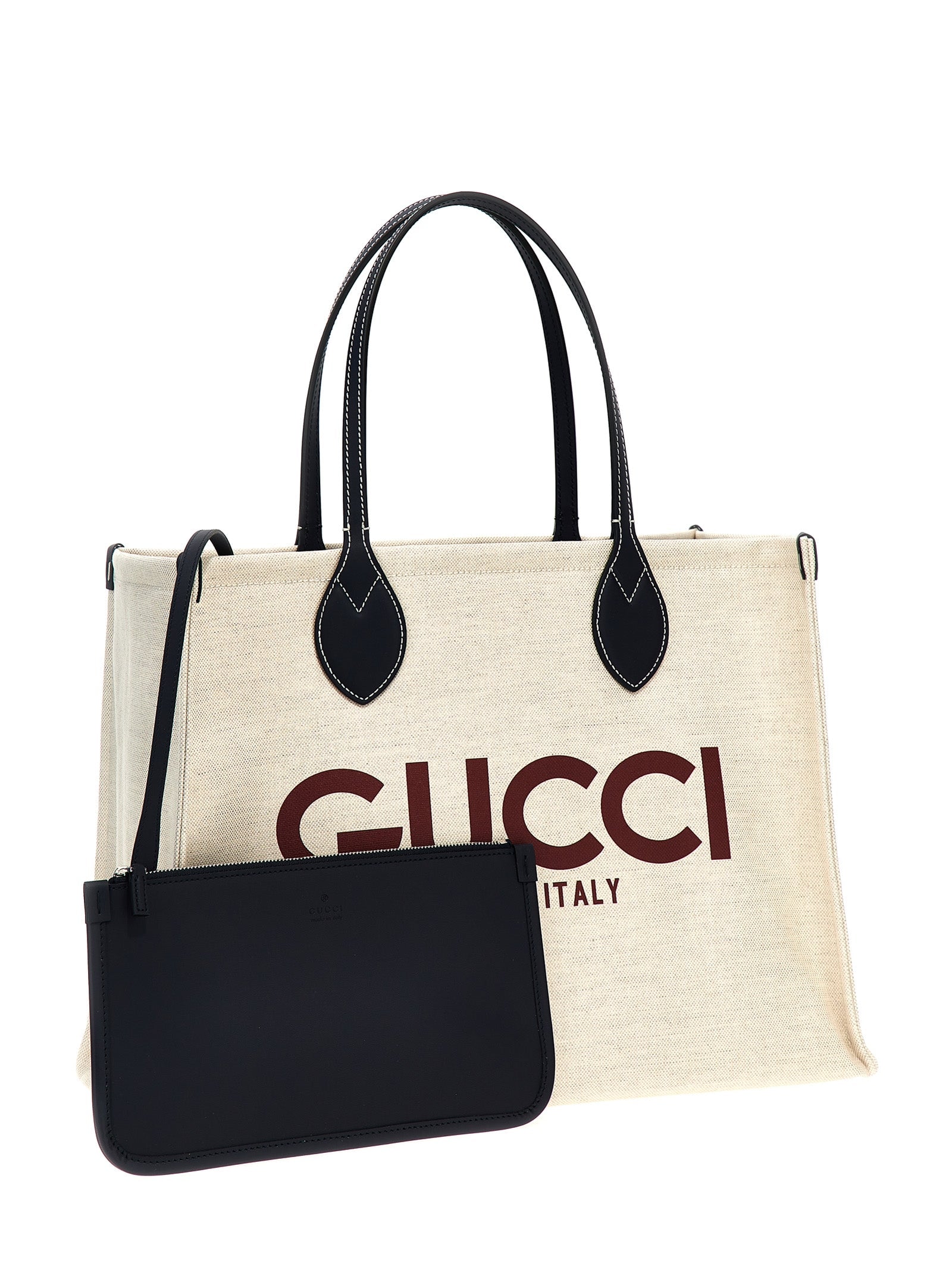 Gucci Beige Polyethylene Tote Bag