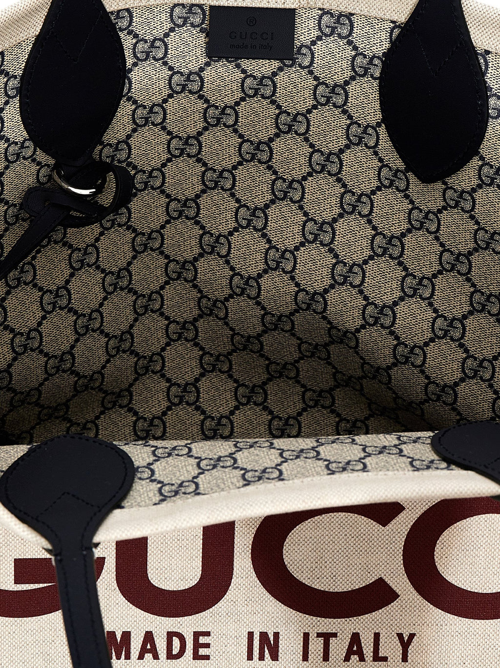 Gucci Beige Polyethylene Tote Bag