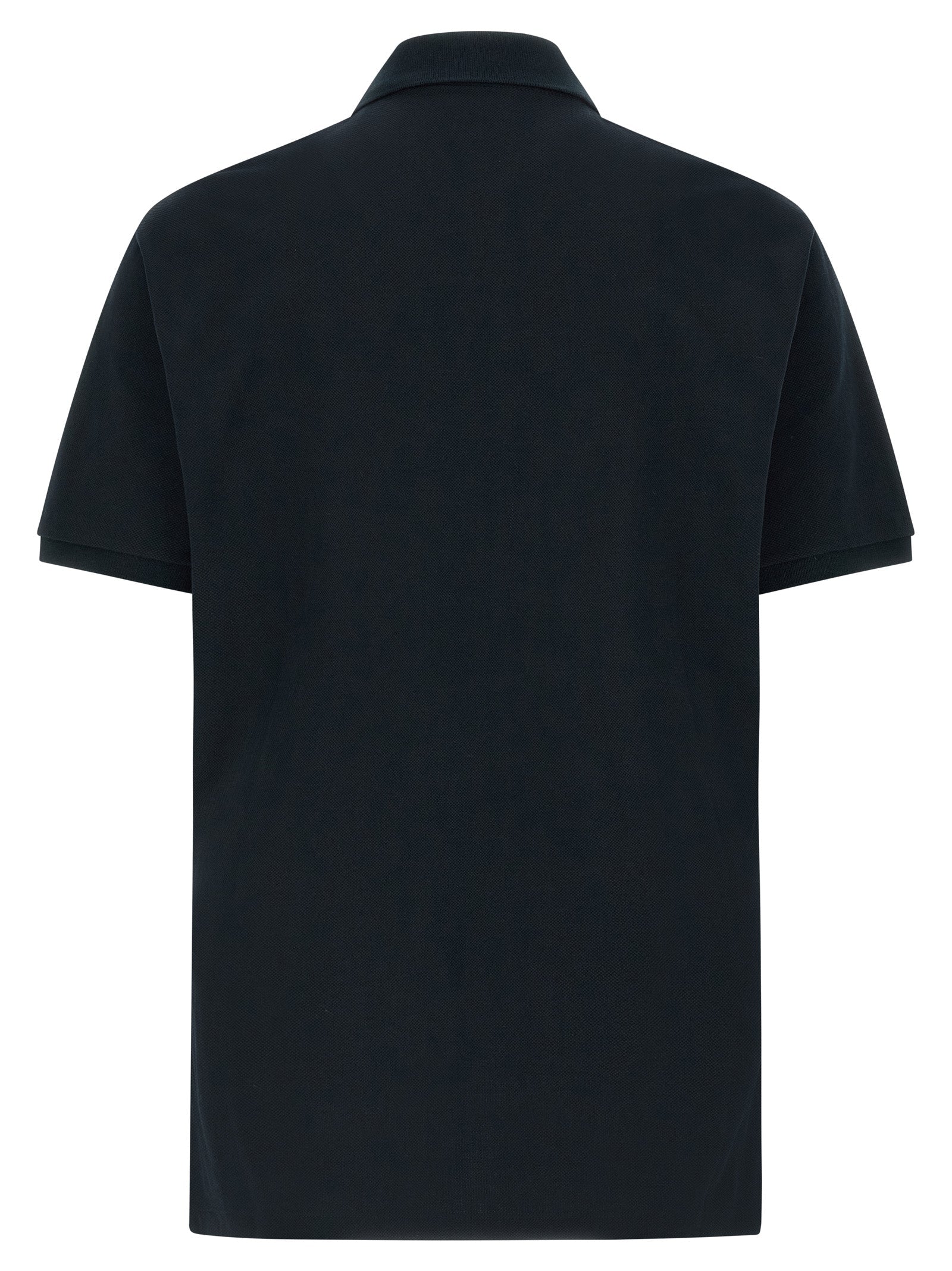 Gucci Blue Cotton Polo Shirt Gucci