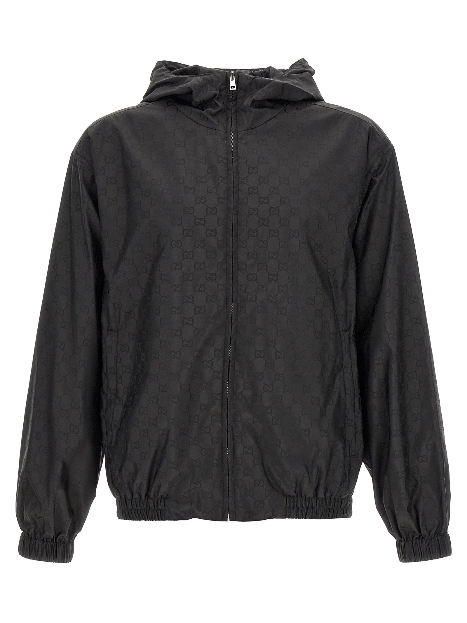 Gucci Black Polyamide Shell Jacket