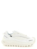 Moncler White Leather Athletic Sneakers