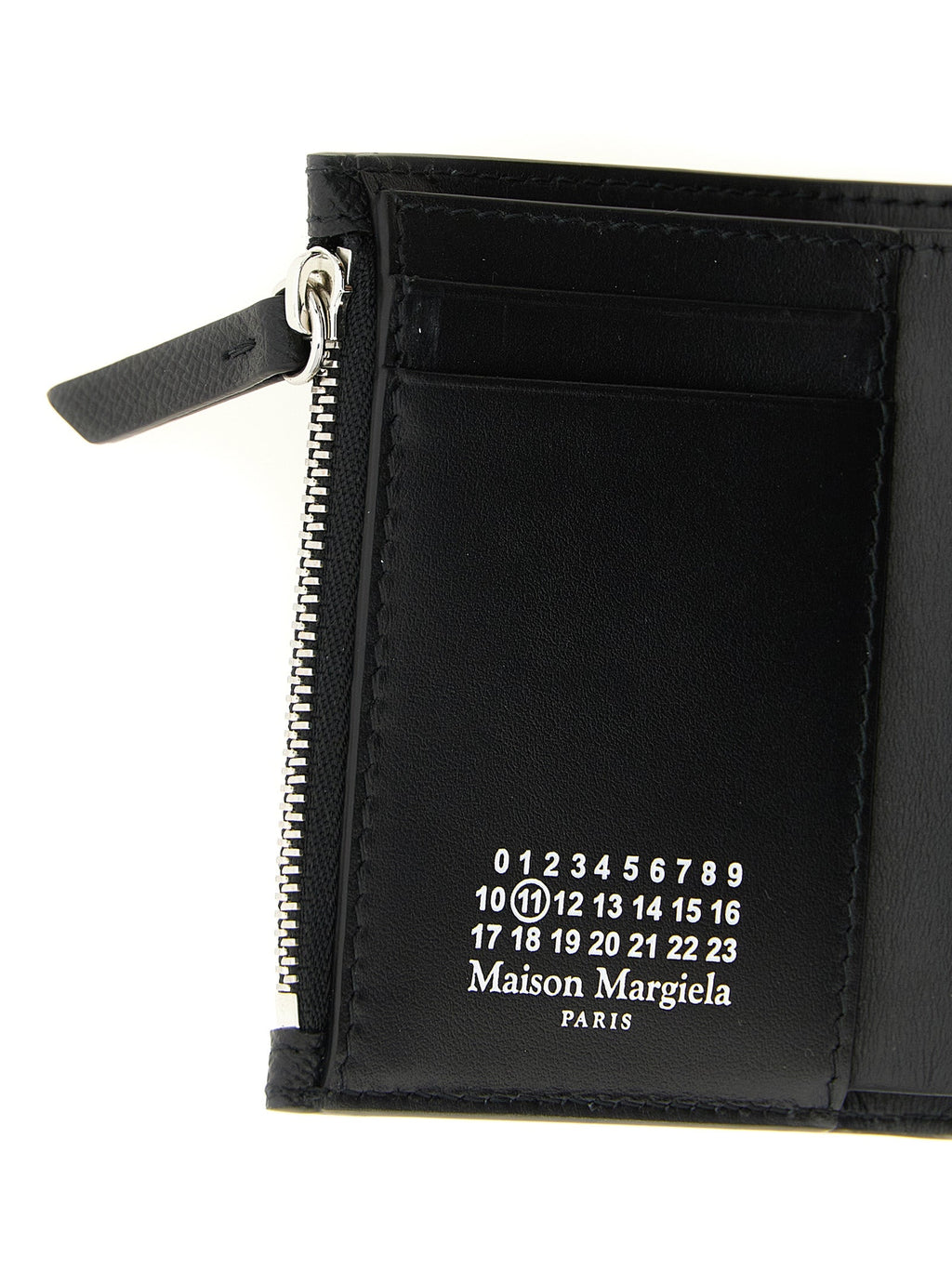 Maison Margiela Black Calfskin Cardholder
