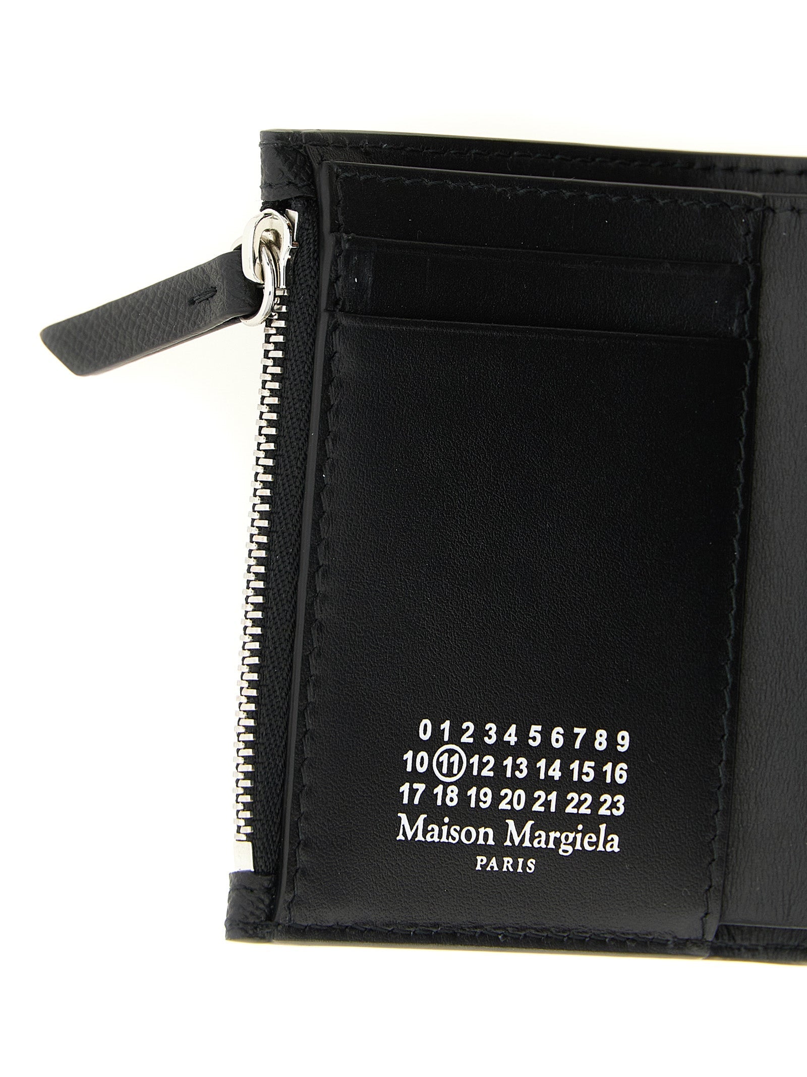 Maison Margiela Black Calfskin Cardholder
