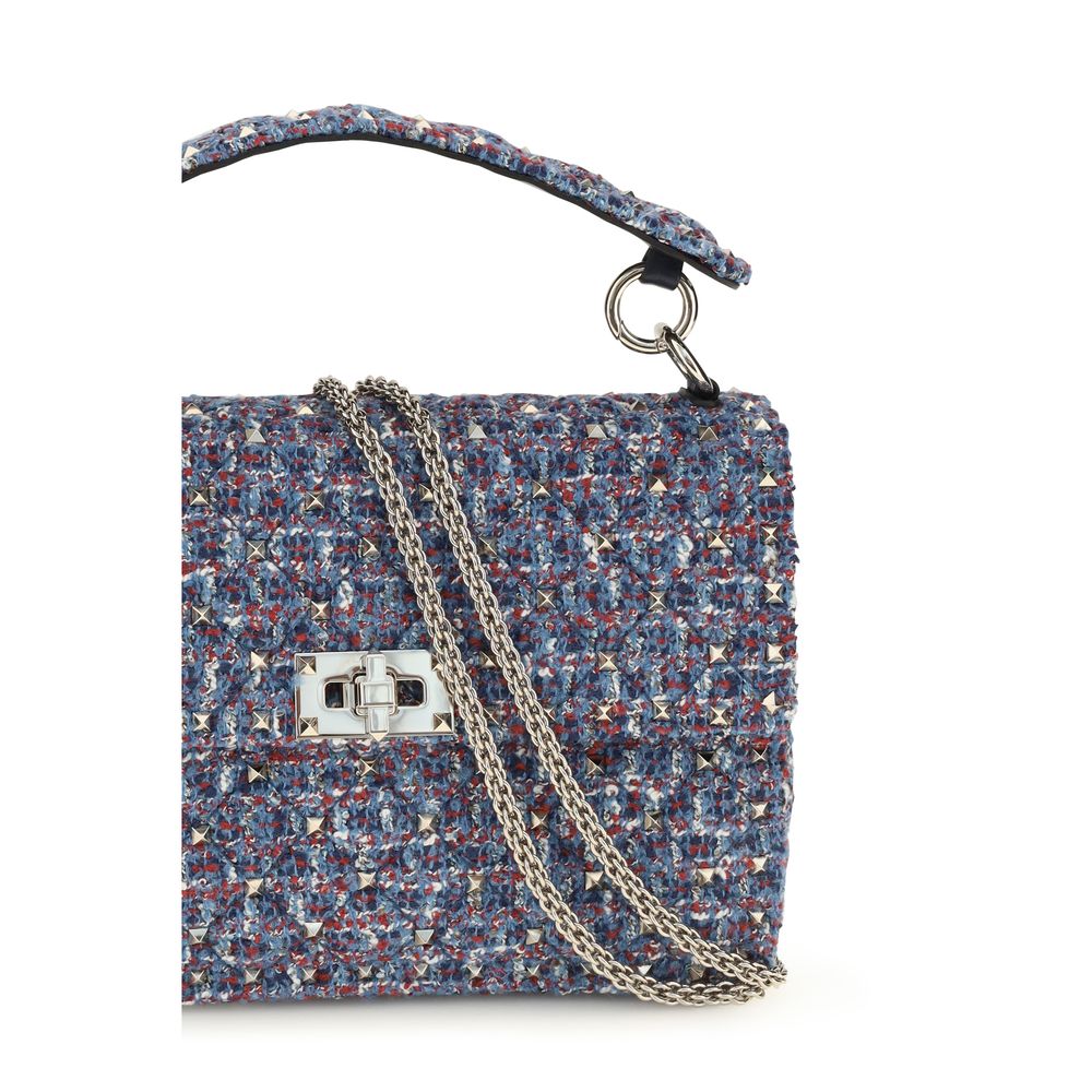 Valentino Garavani Blue Fabric Handbag