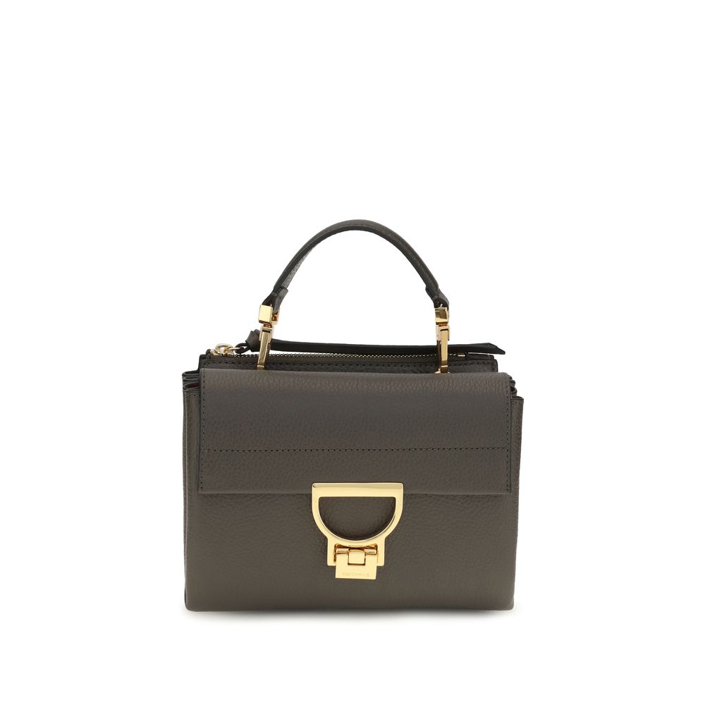 Coccinelle Brown Calf Leather Bos Taurus Handbag