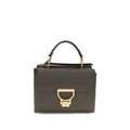 Coccinelle Brown Calf Leather Bos Taurus Handbag