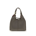 Coccinelle Brown Calf Leather Bos Taurus Handbag