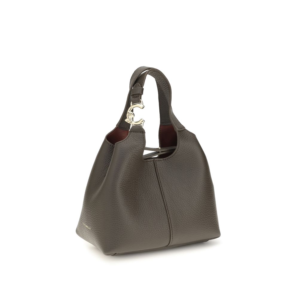 Coccinelle Brown Calf Leather Bos Taurus Handbag