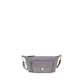 Coccinelle Gray Calf Leather Bos Taurus Shoulder Bag