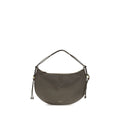 Coccinelle Brown Calf Leather Bos Taurus Shoulder Bag Coccinelle