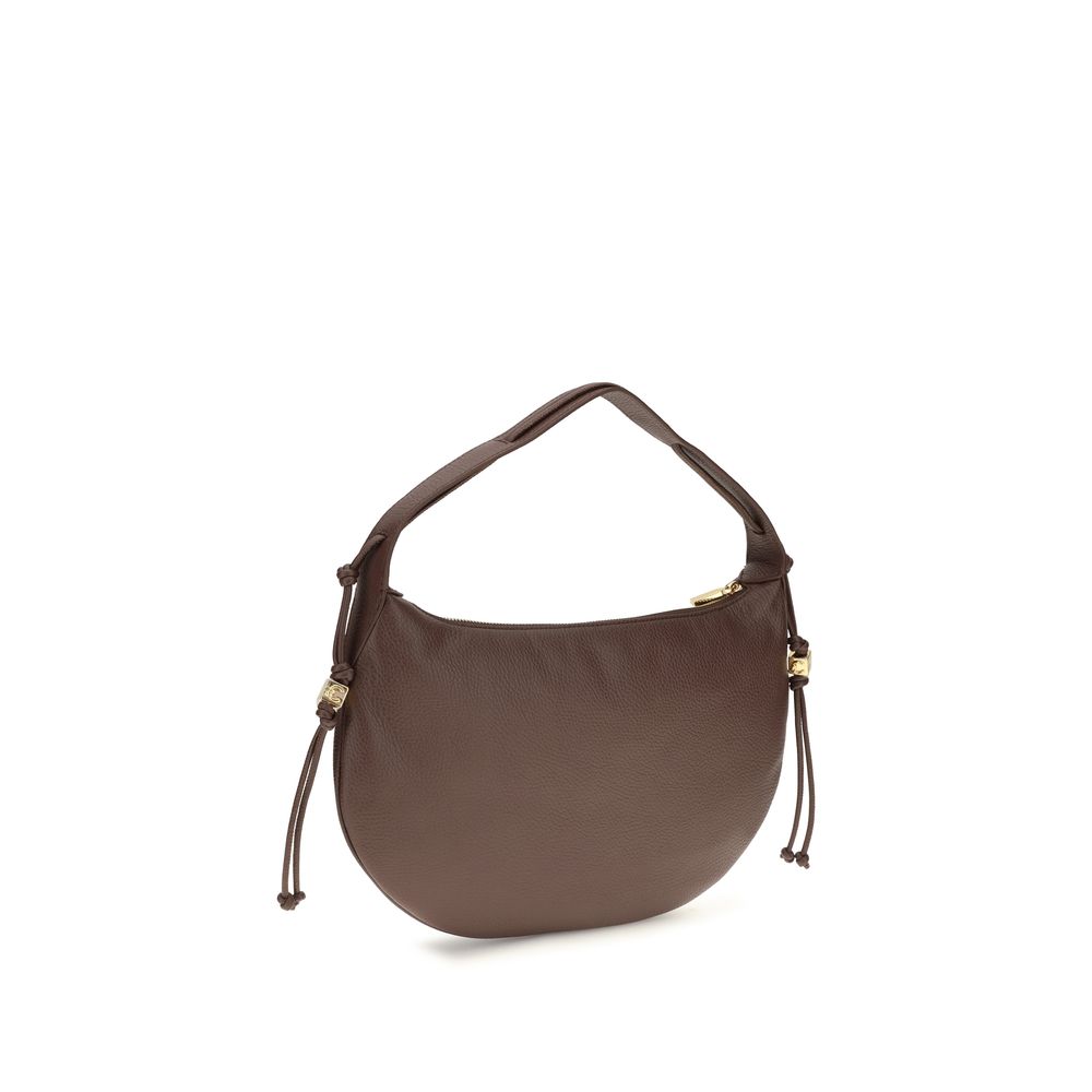 Coccinelle Brown Calf Leather Bos Taurus Shoulder Bag
