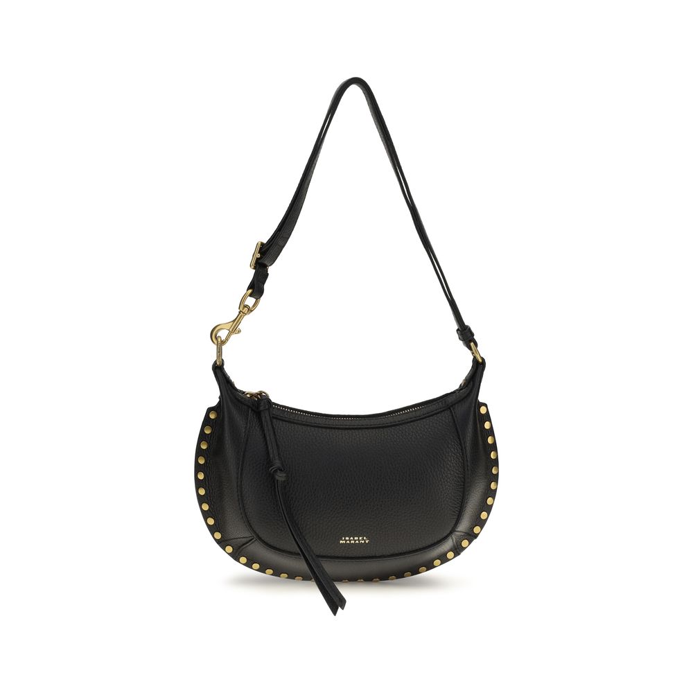 Isabel Marant Black Calf Leather Bos Taurus Shoulder Bag