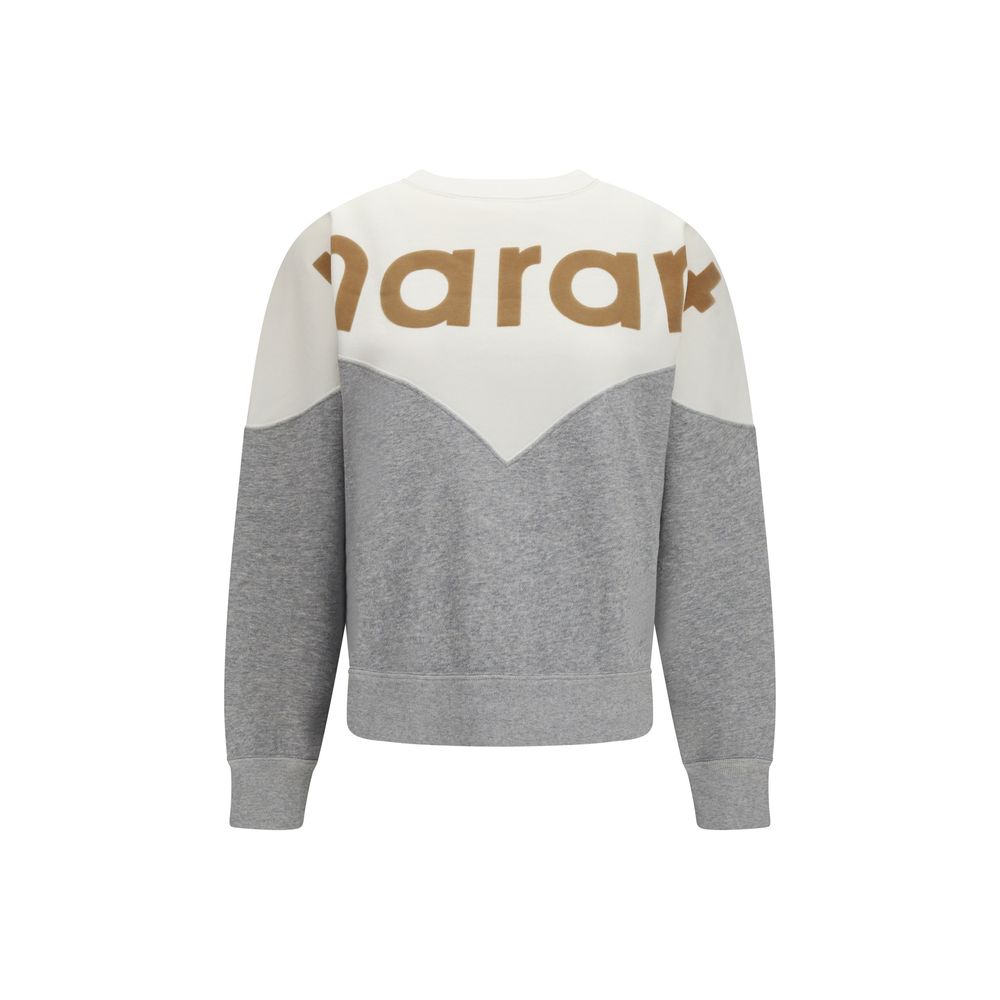 Isabel Marant Étoile Gray Cotton Sweatshirt Isabel Marant Étoile