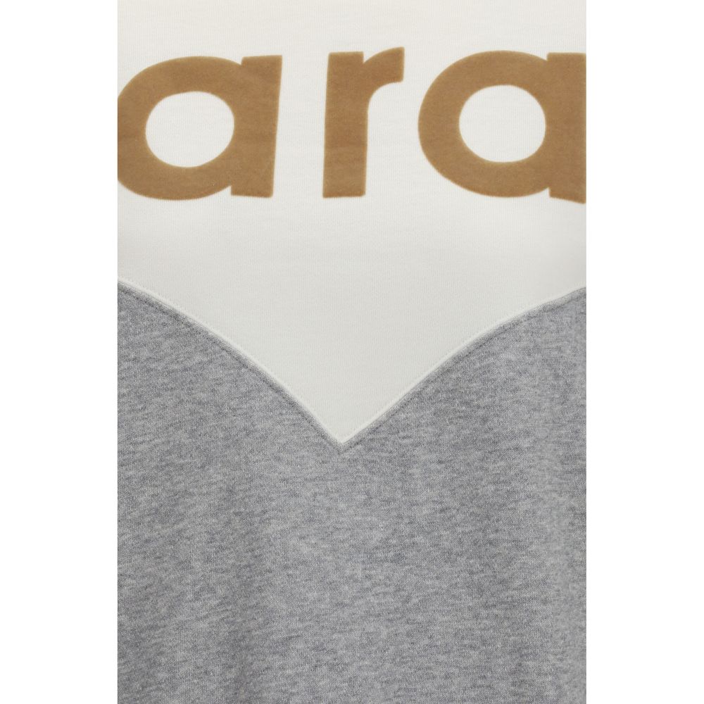 Isabel Marant Étoile Gray Cotton Sweatshirt Isabel Marant Étoile