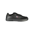 Tommy Hilfiger Black Polyurethane Men's Sneaker