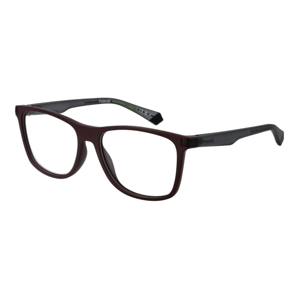 Polaroid Burgundy Polyester Glasses (Frames)