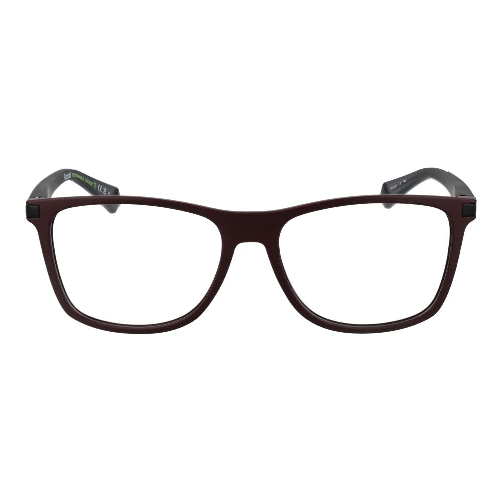 Polaroid Burgundy Polyester Glasses (Frames)