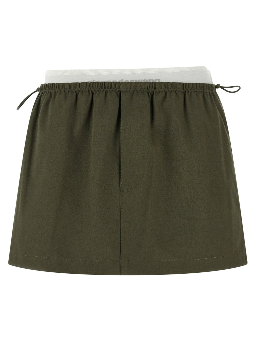 Alexander Wang Bicolor Cotton Long Skirt