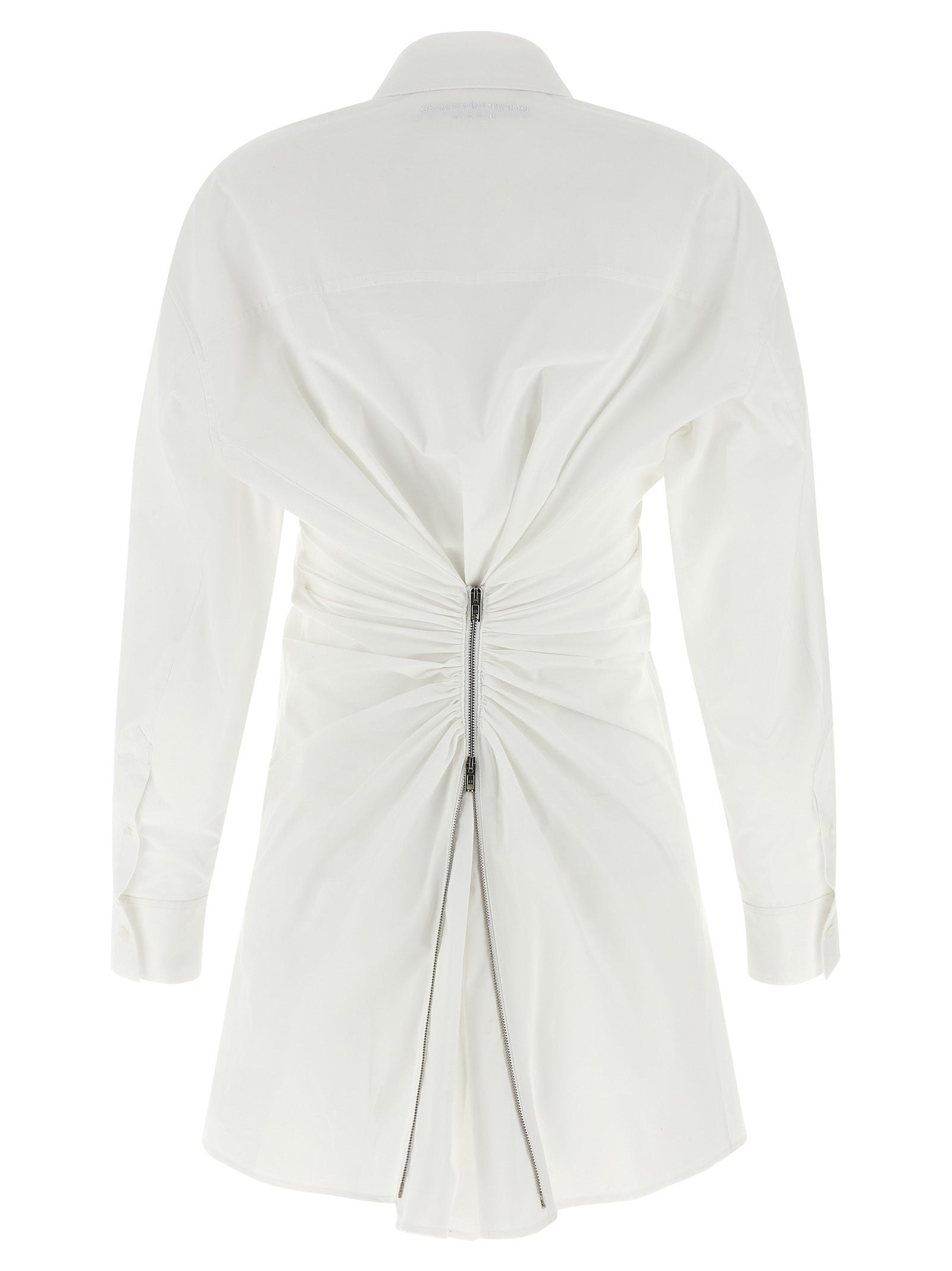 Alexander Wang White Cotton Short Dress