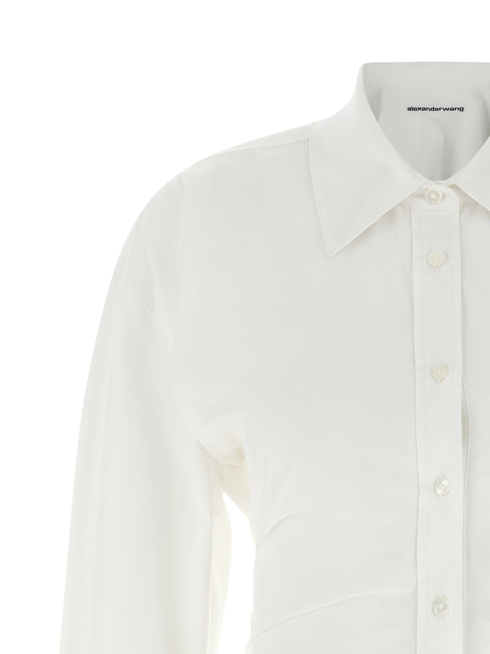 Alexander Wang White Cotton Short Dress