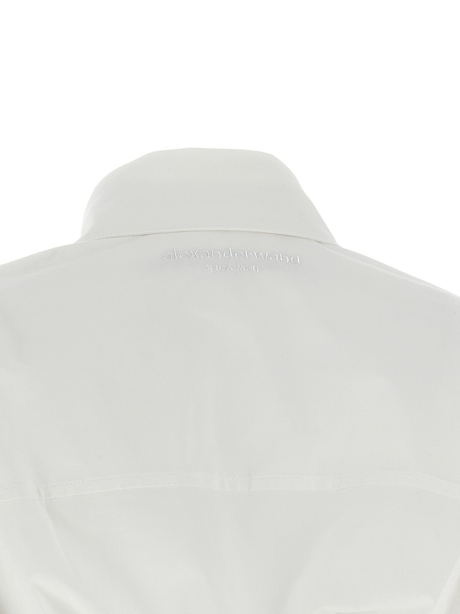 Alexander Wang White Cotton Short Dress