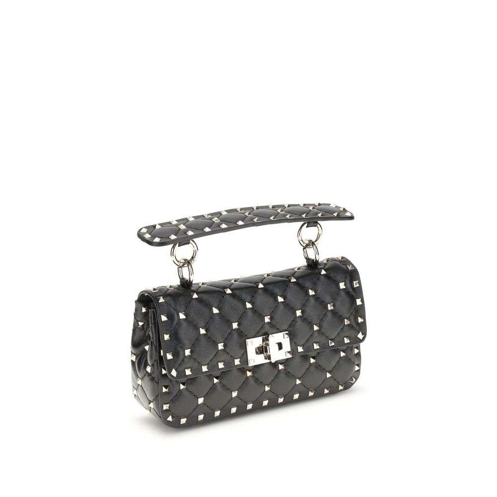 Valentino Garavani Black Lamb Ovis Aries Aries Handbag