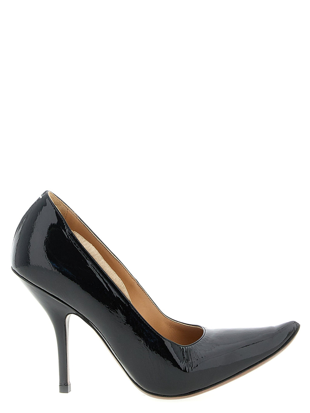 Maison Margiela Black Calfskin High Heel Pumps
