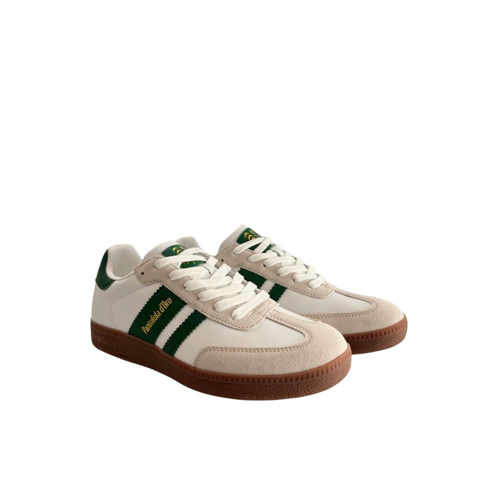 Pantofola D'Oro Green Suede Men Sneakers