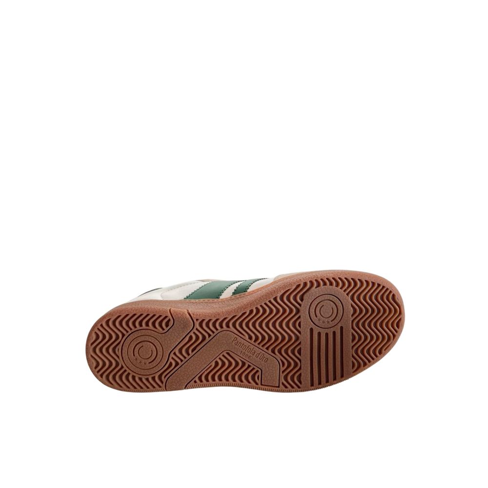 Pantofola D'Oro Green Suede Men Sneakers