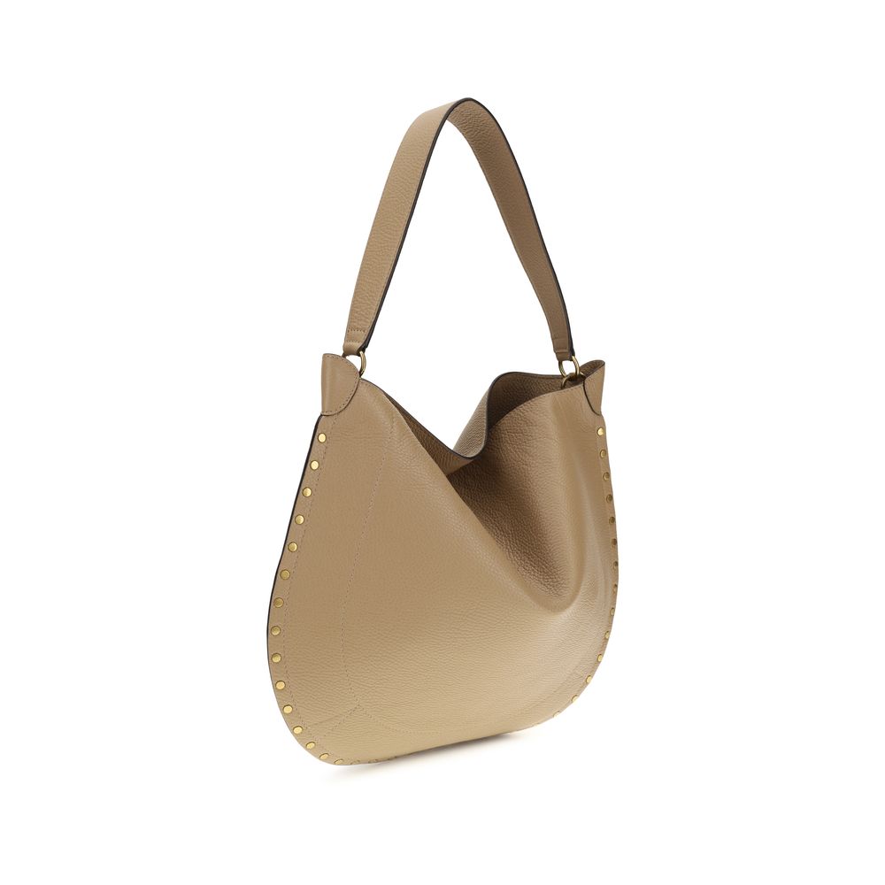 Isabel Marant Beige Calf Leather Bos Taurus Shoulder Bag Isabel Marant