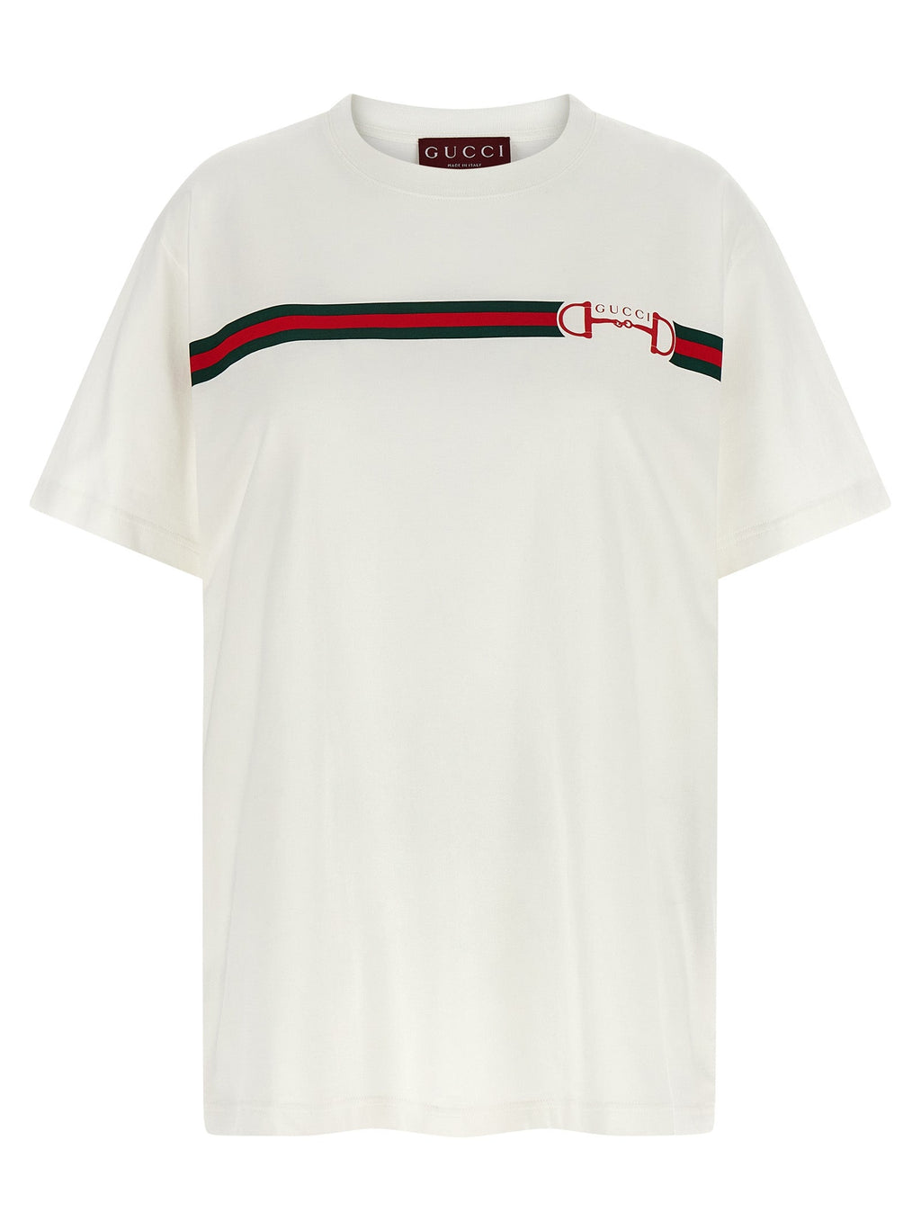 Gucci White Cotton T-Shirt Gucci