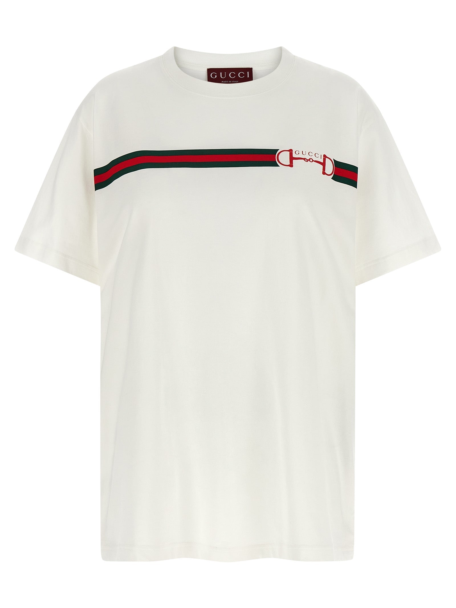 Gucci White Cotton T-Shirt Gucci