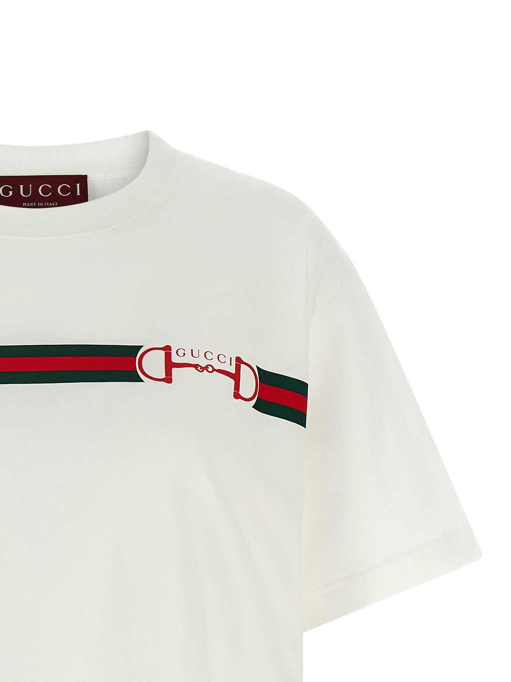 Gucci White Cotton T-Shirt Gucci