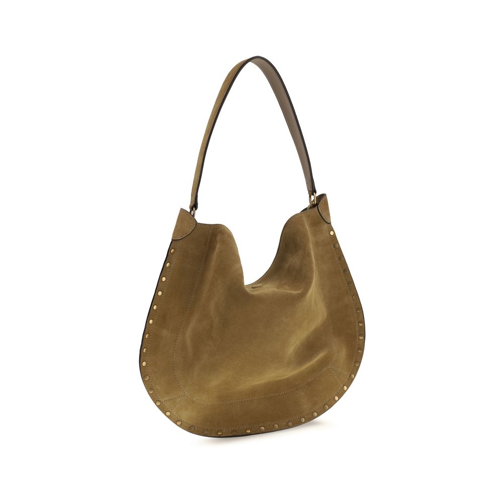 Isabel Marant Brown Calf Leather Bos Taurus Shoulder Bag