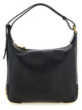 Tod's Black Calfskin Shoulder Bag