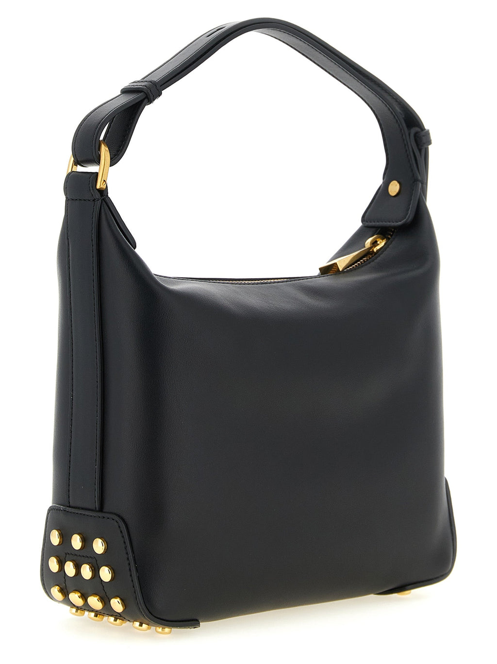 Tod's Black Calfskin Shoulder Bag