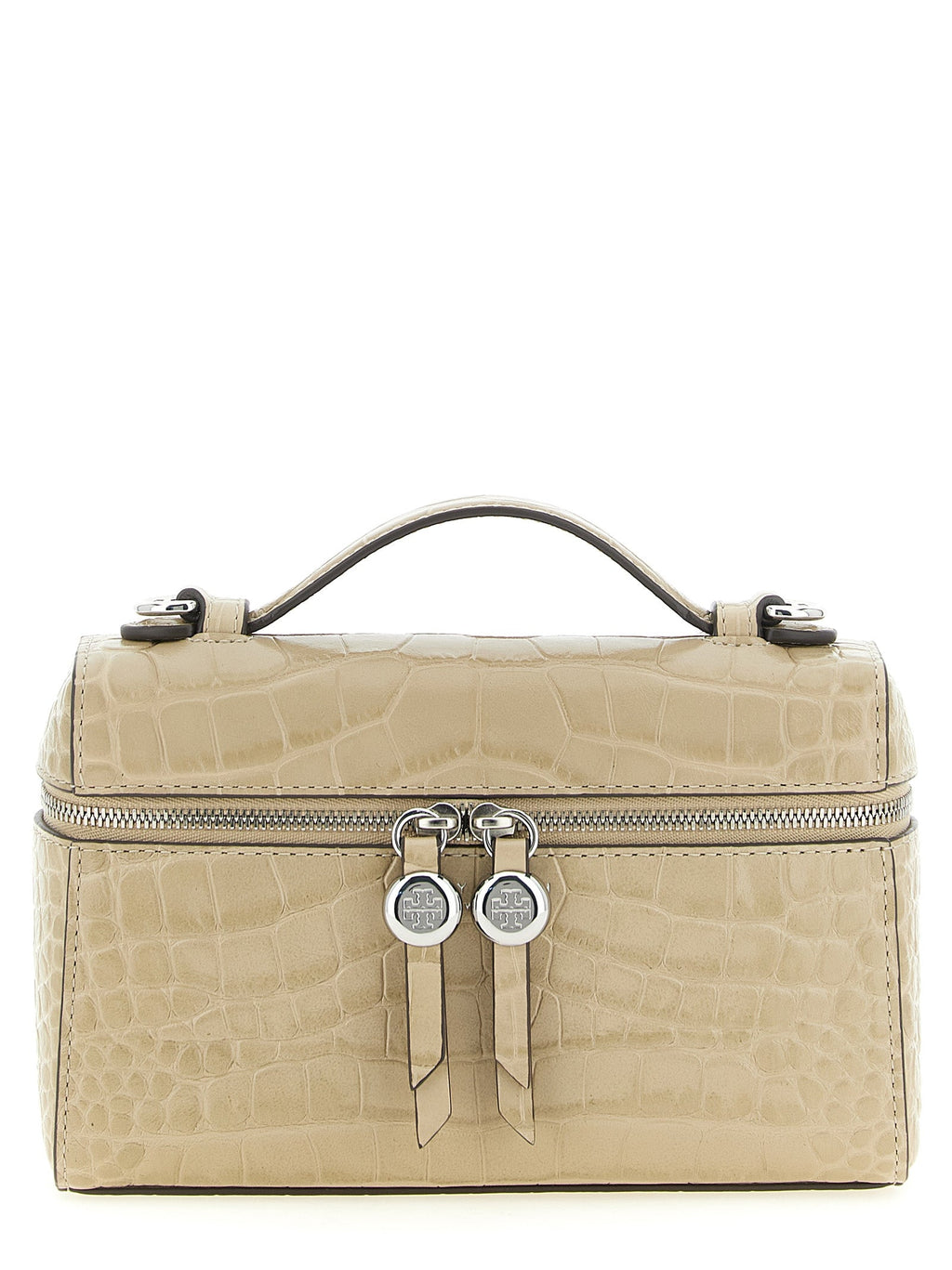 Tory Burch Beige Cowhide Shoulder Bag