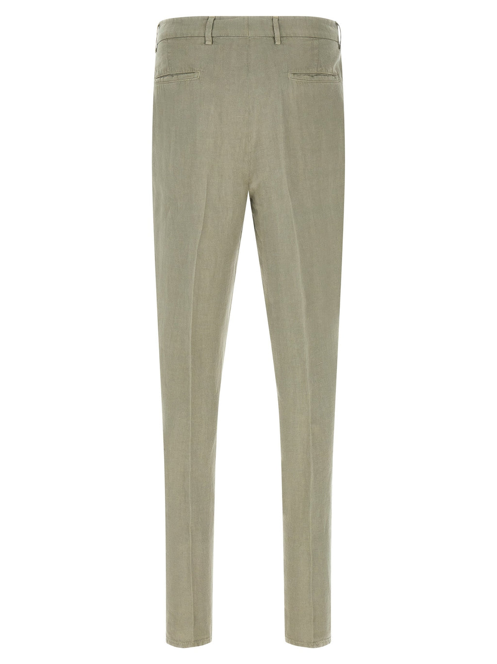 Brunello Cucinelli Bicolor Linen Casual Pants