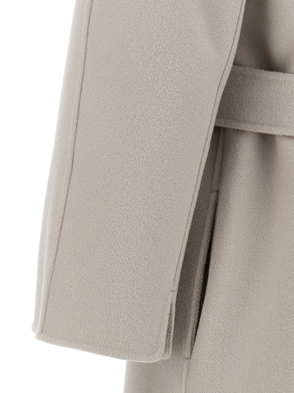 'S Max Mara Beige Wool Coat