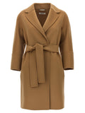 'S Max Mara Beige Wool Coat