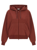 Brunello Cucinelli Bordeaux Cotton Sweatshirt
