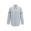 Thom Browne Blue Cotton Dress Shirt