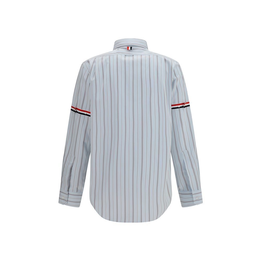 Thom Browne Blue Cotton Dress Shirt