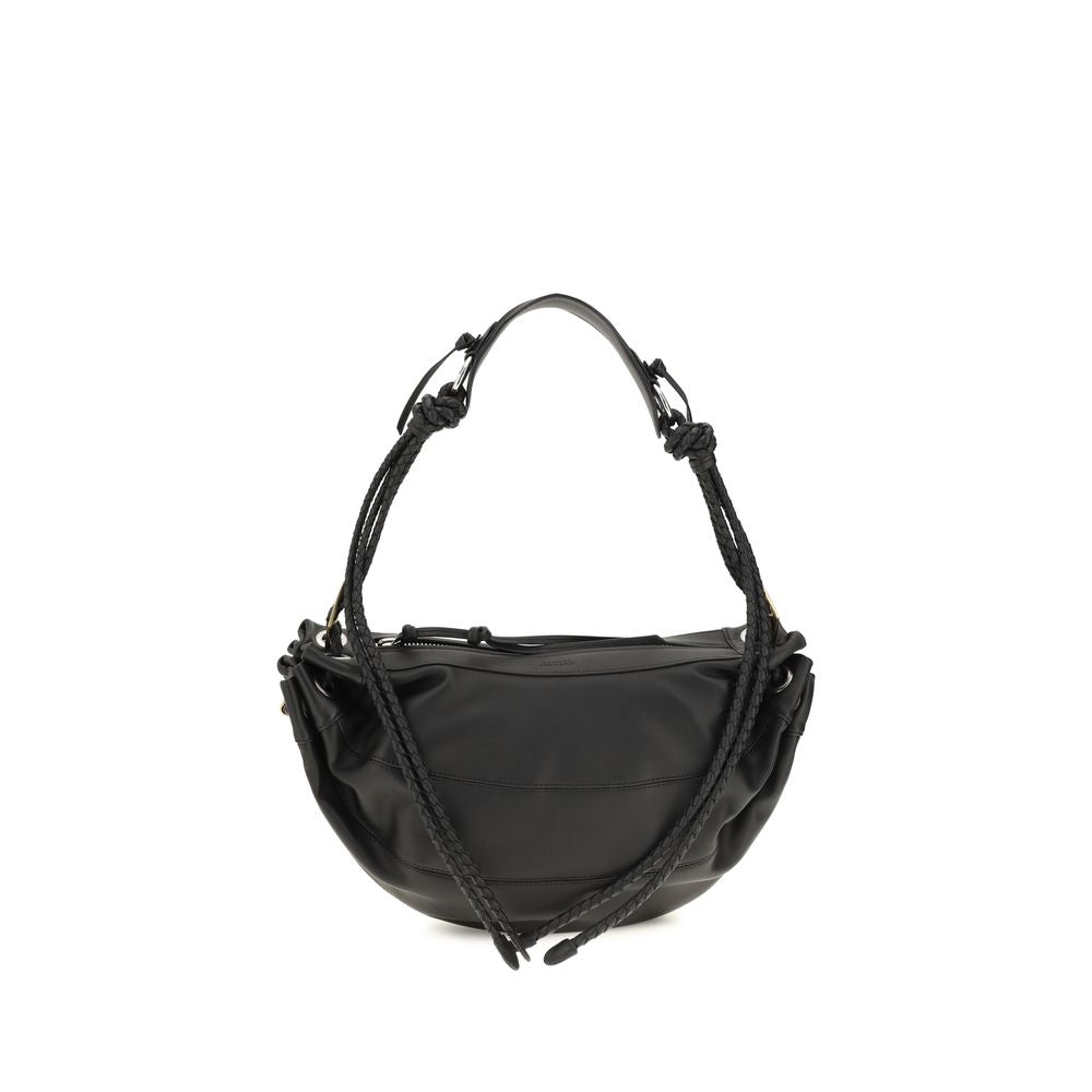 Isabel Marant Black Lamb Ovis Aries Aries Shoulder Bag