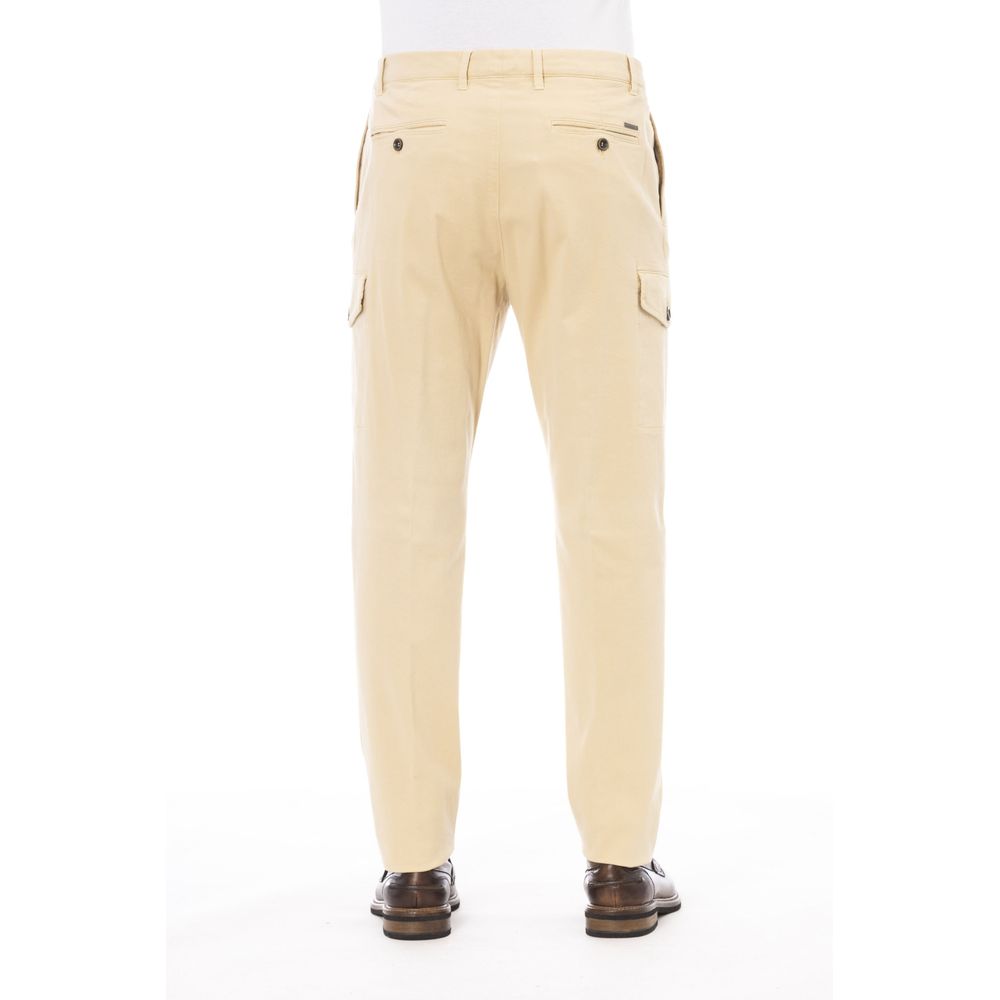 Peserico Beige Cotton Men's Pant