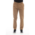 Peserico Beige Cotton Mens Pant